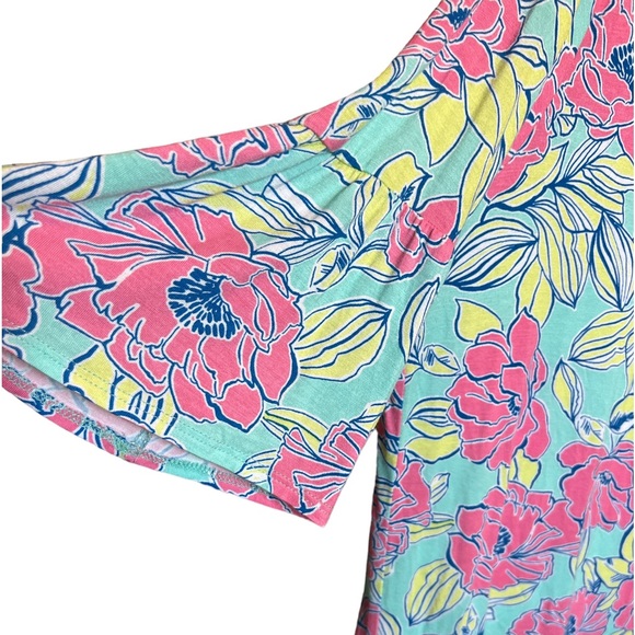 Ruby Rd. Floral pattern top.  Size large - Picture 3 of 4